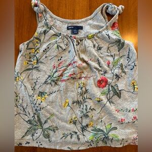 Gap Kids floral tank size 6-7 (small).
